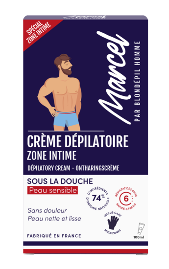 100ml Creme Depil Intim Marcel