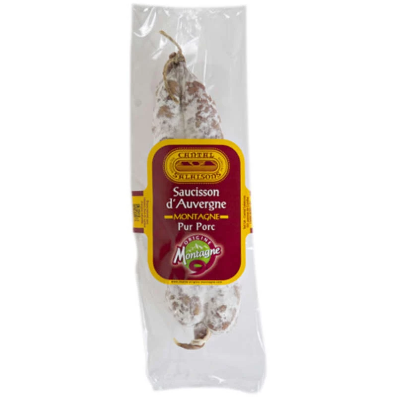 Saucisson Sec d'Auvergne Montagne 250g - VALTITUDE