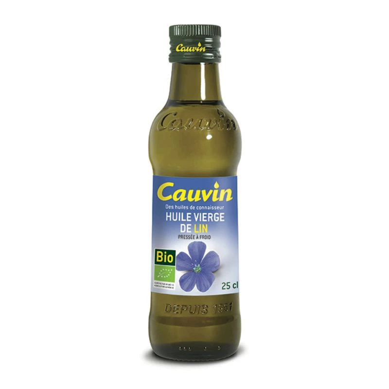 Biologische Lijnzaadolie 25cl