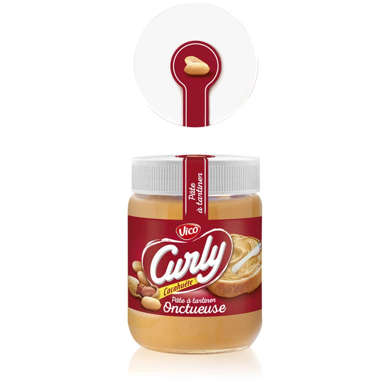 Pâte à tartiner onctueuse 340g - CURLY