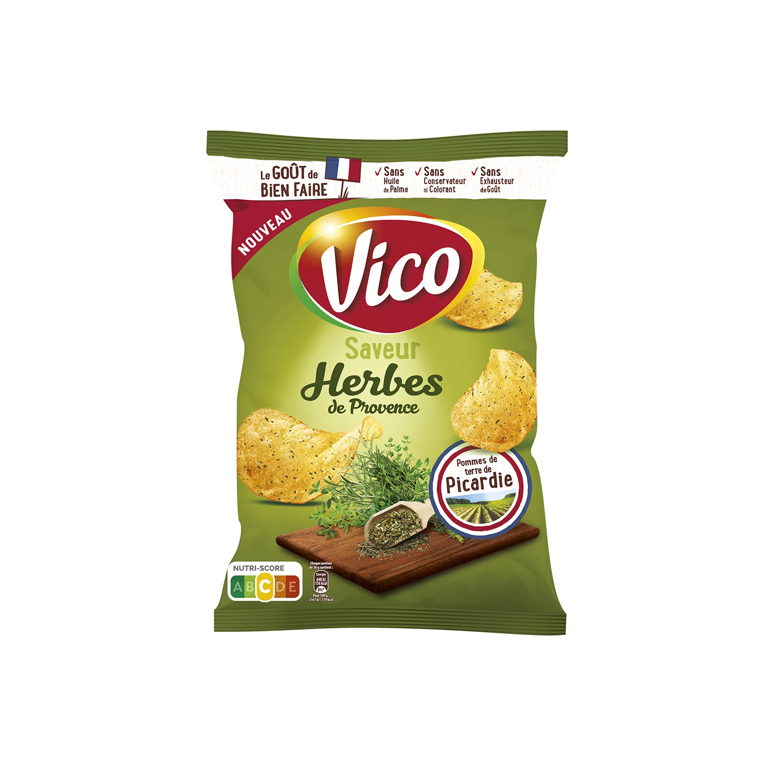 Khoai tây chiên Herbes Provence, 125g - VICO