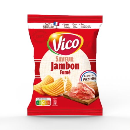 Chips Jambon Fume Vico 120g
