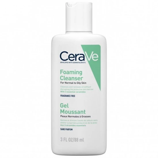 Gel de Limpeza Espuma Diário Pele Normal a Oleosa 88ml - CERAVE
