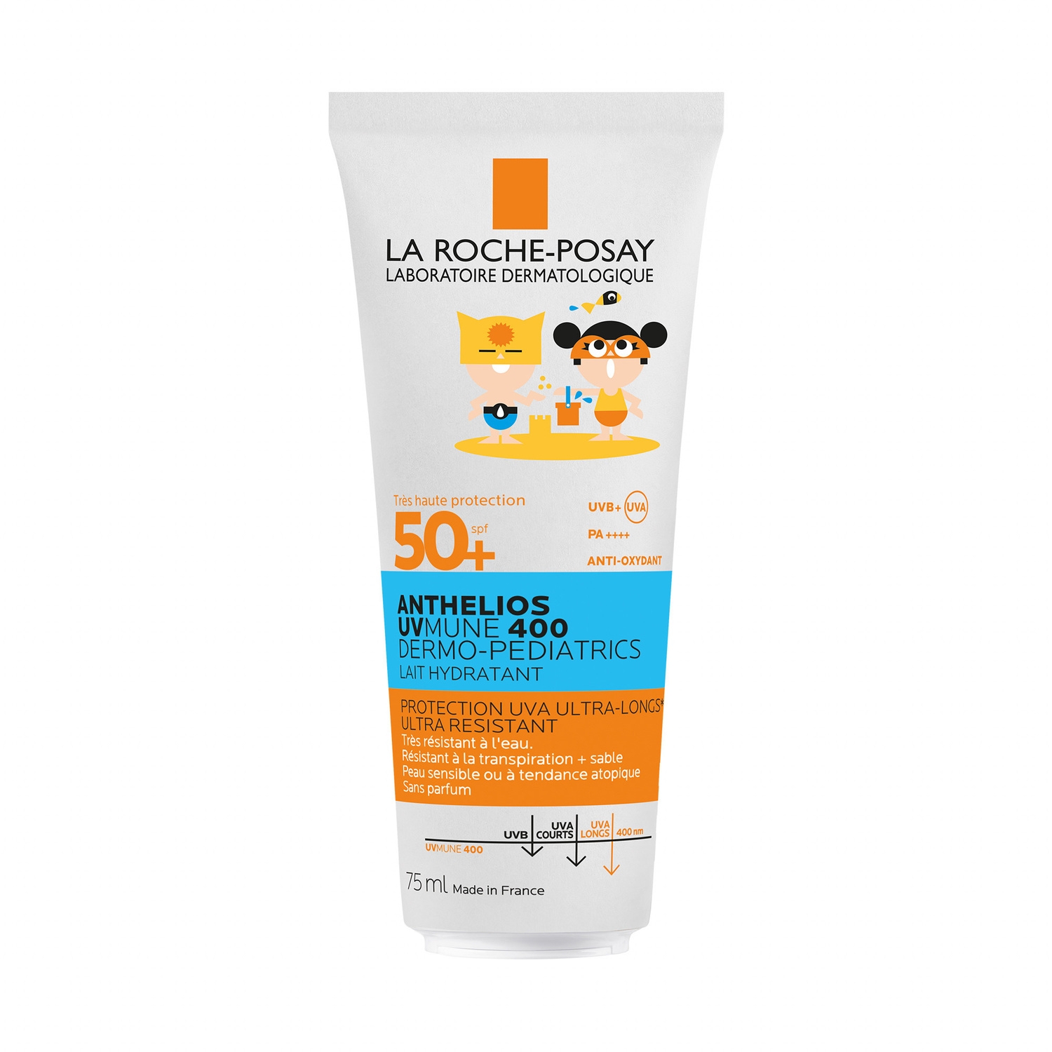 ANTHELIOS DERMO PED LAIT 75ml SPF50+ - LA ROCHE POSAY