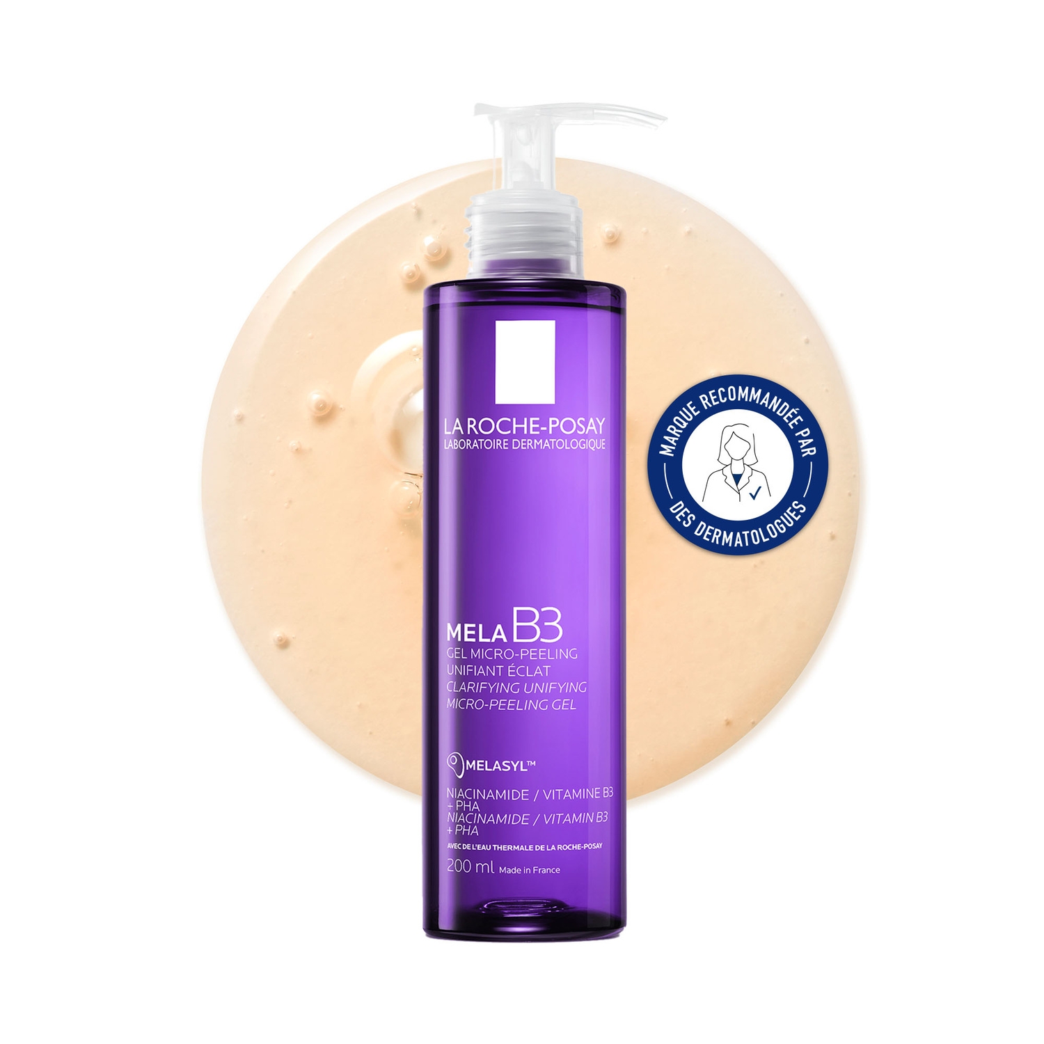 MELA B3 Gel micro peeling 200 ml - LA ROCHE POSAY