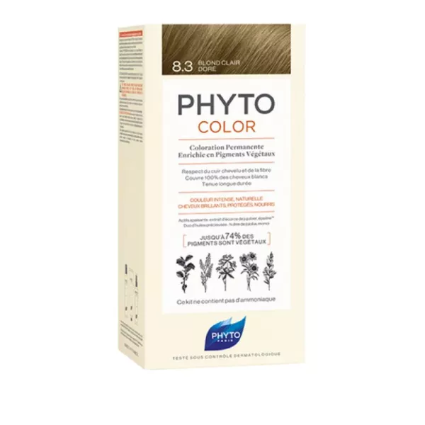 Phytocolor 8 3 Blond Clair Dor