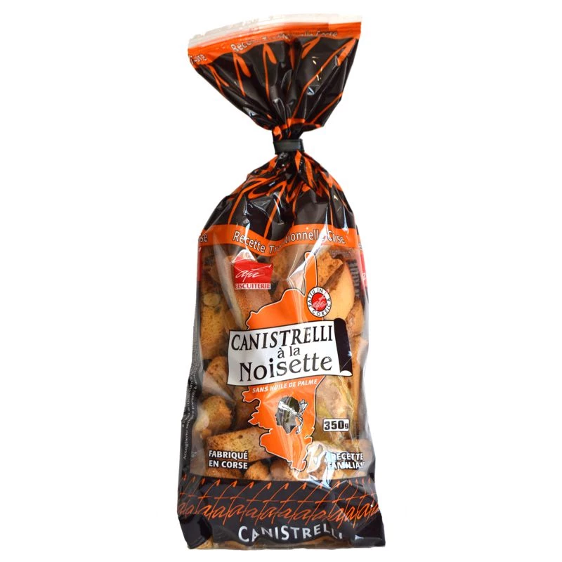 Biscuits Canistrelli noisette 350g - AFA