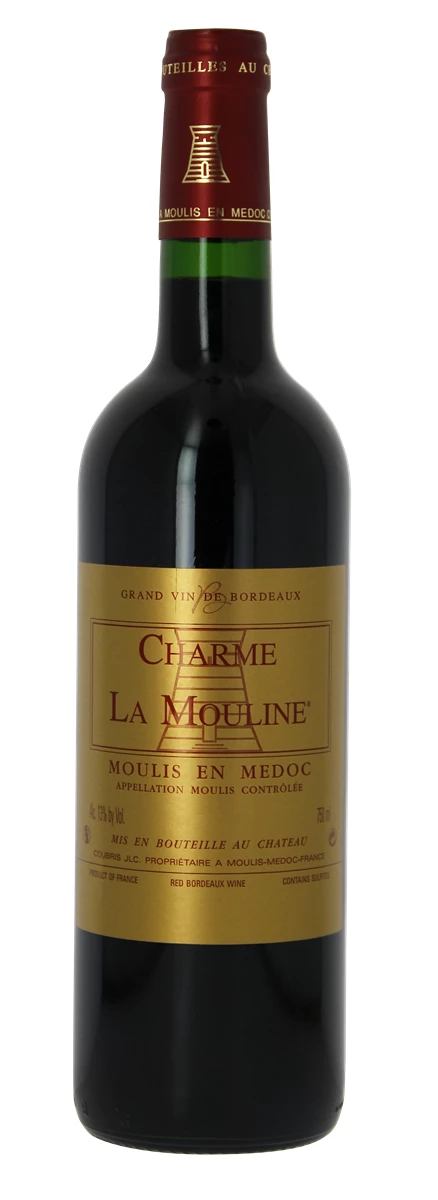 Grand Vin de Bordeaux Moulis en Medoc 13% 75cl CHARME LA MOULINE