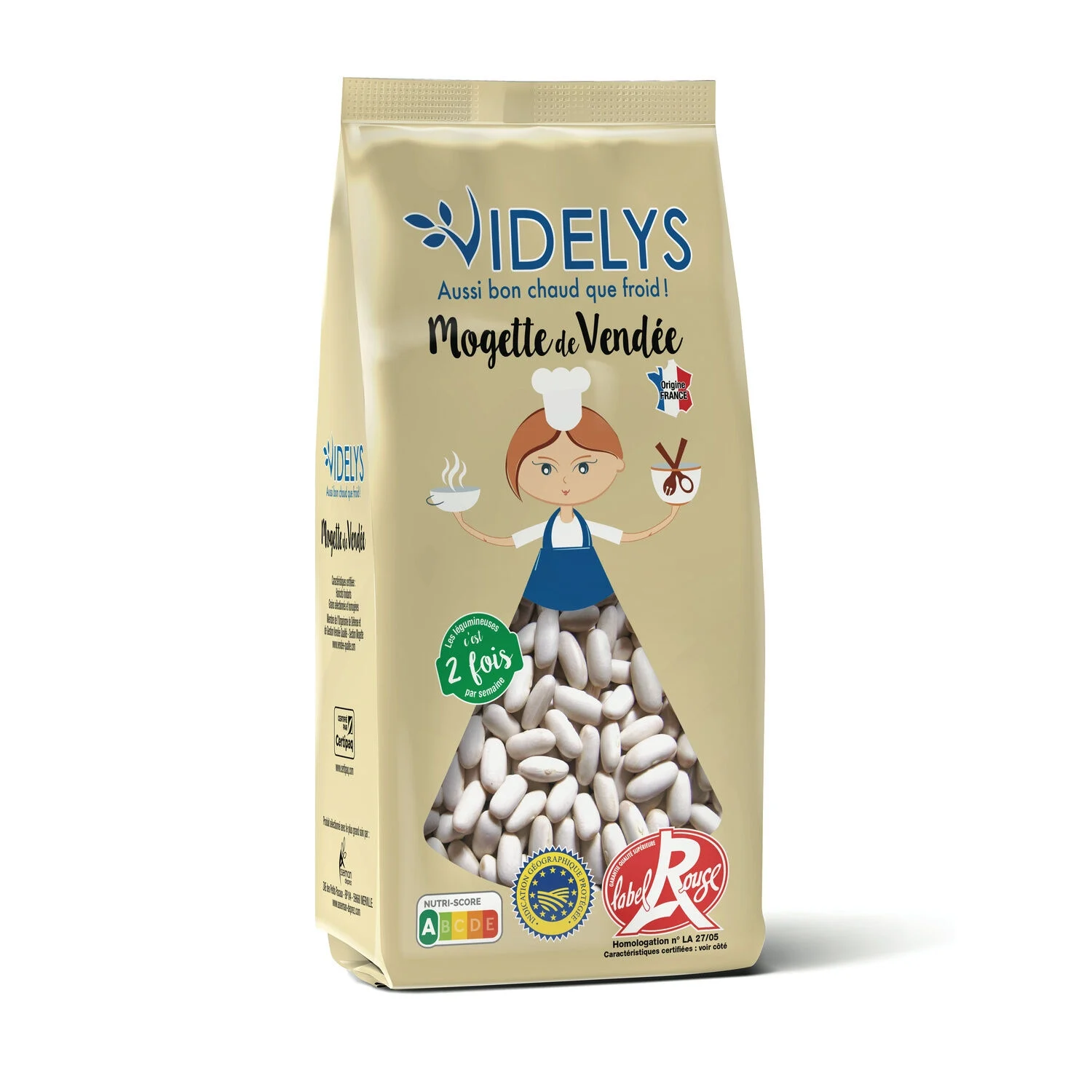 Mogette Beans From Vendée 500g - Videlys