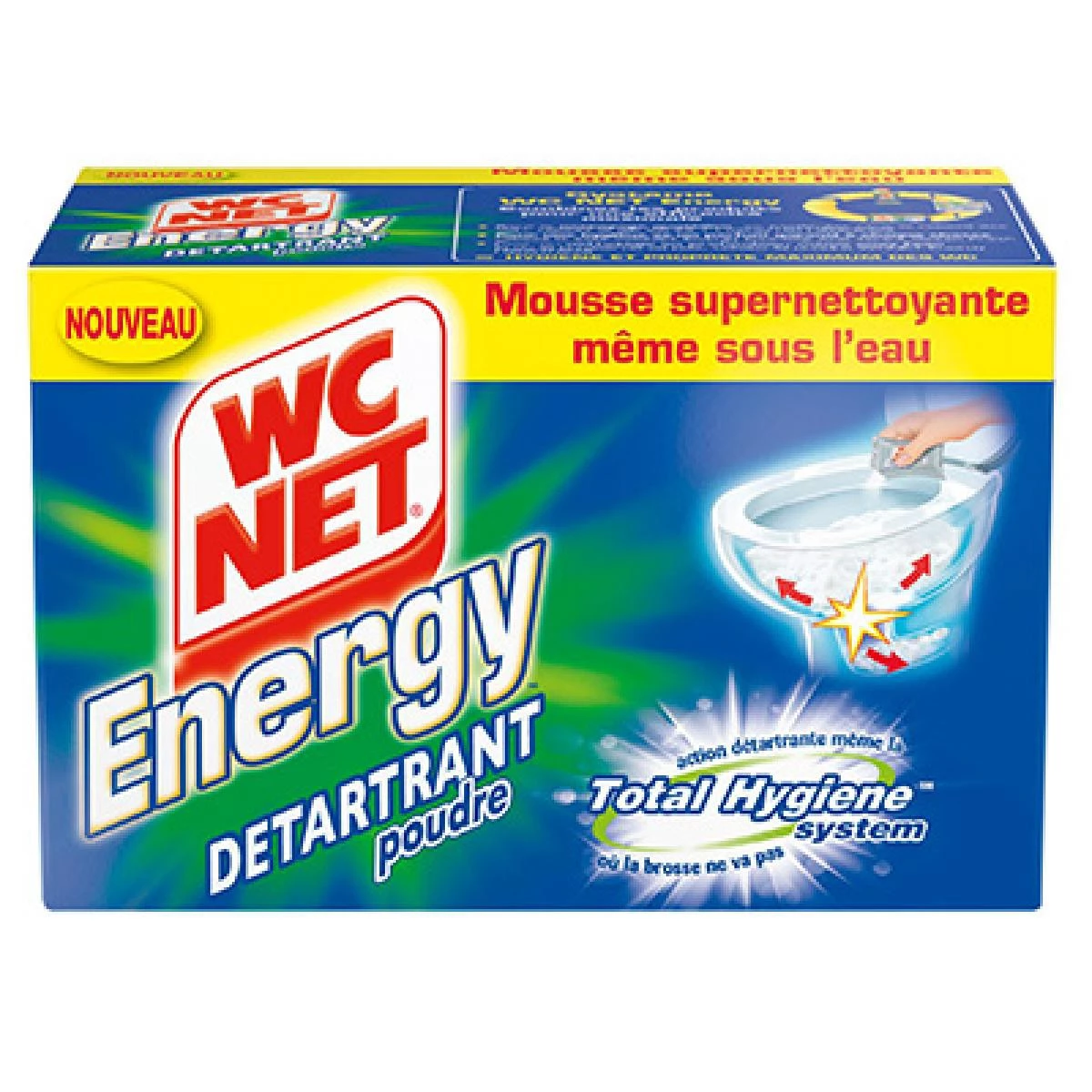 6x60g Poudre Detartrante Wcn