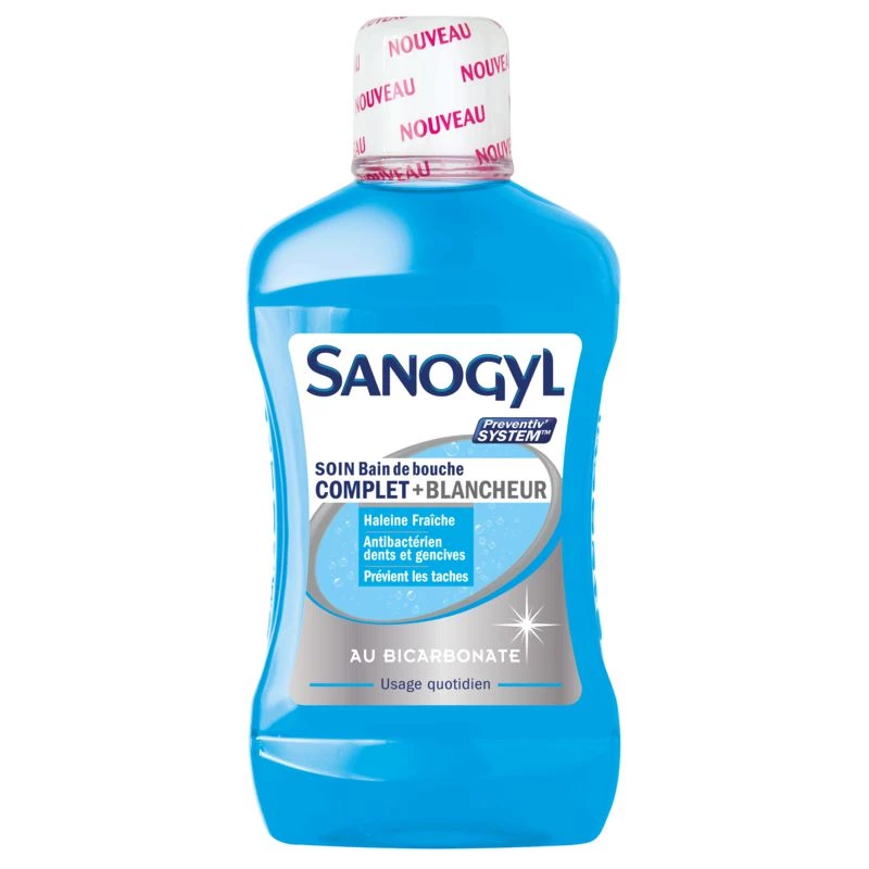 Complete Mouthwash + Whitening 500ml - Sanogyl