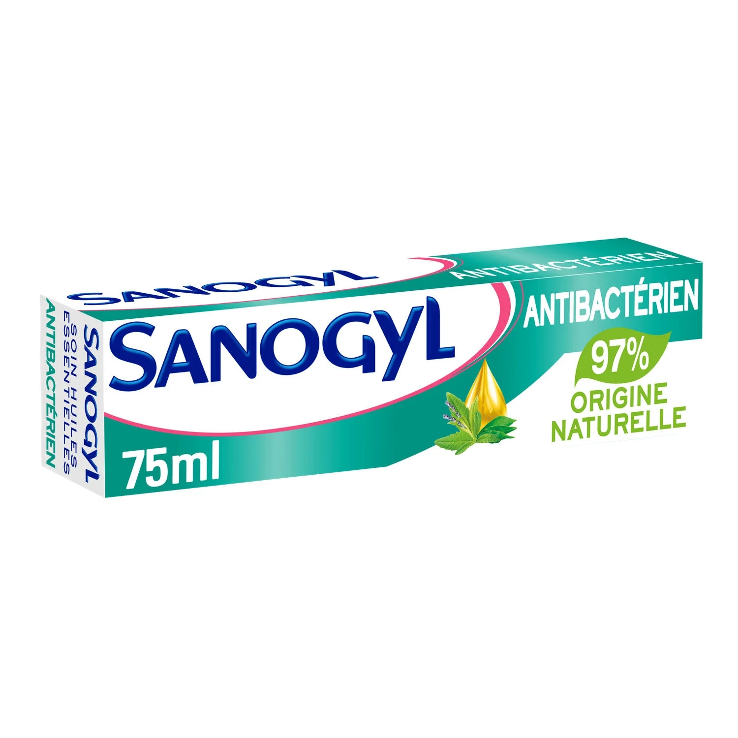 Antibacterial Toothpaste 75ml -sanogyl