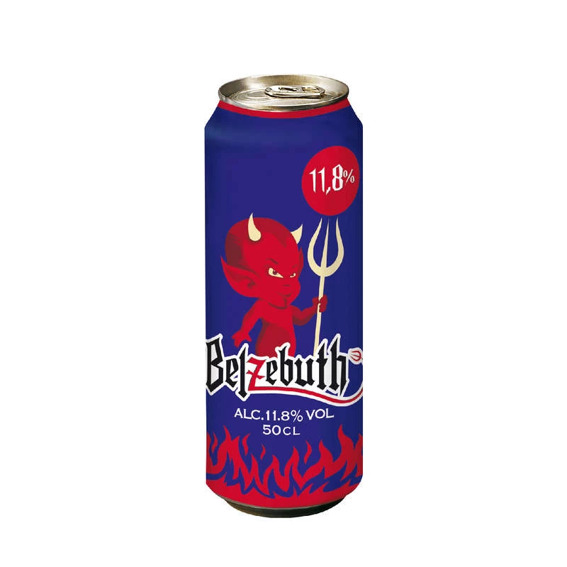 ブロンドビール、11.8°、50cl - BELZEBUTH