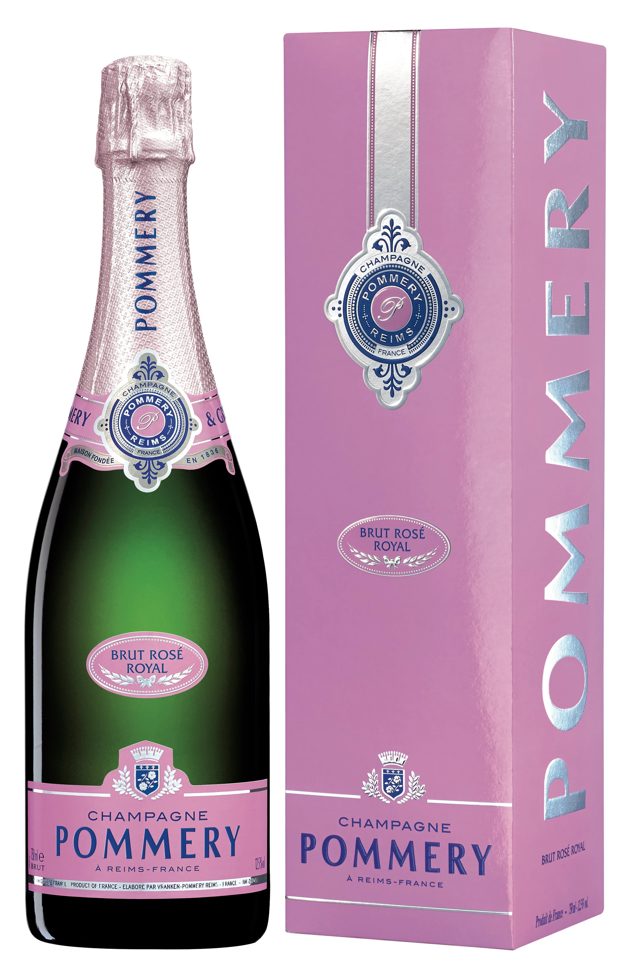 Champagne Rose Pommery 75cl
