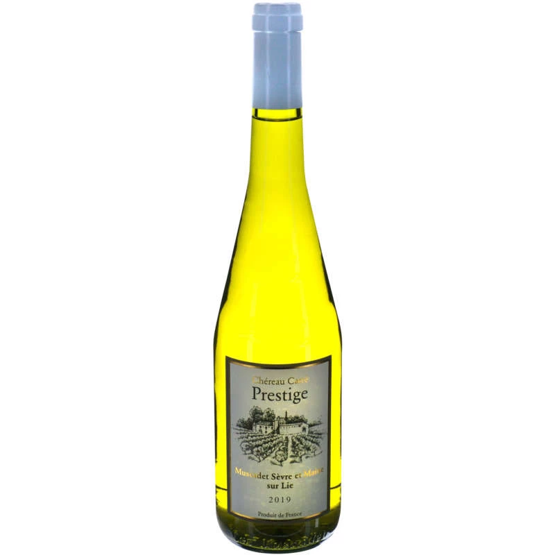 Vin Blanc Muscadet, 12°, 75cl - CHEREAU CARRE