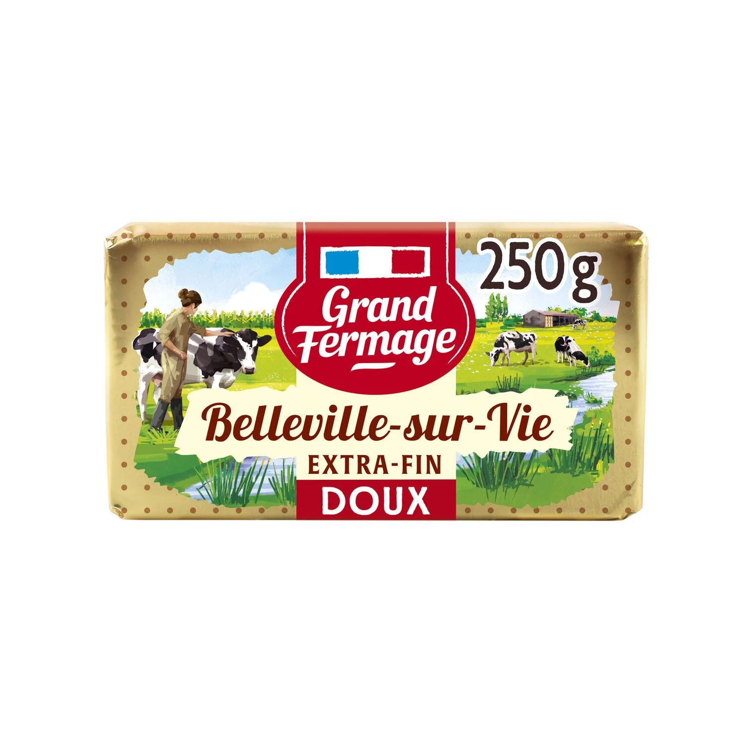 Belleville-sur-vie Extra-fine Sweet Butter 250g - Grand Fermage
