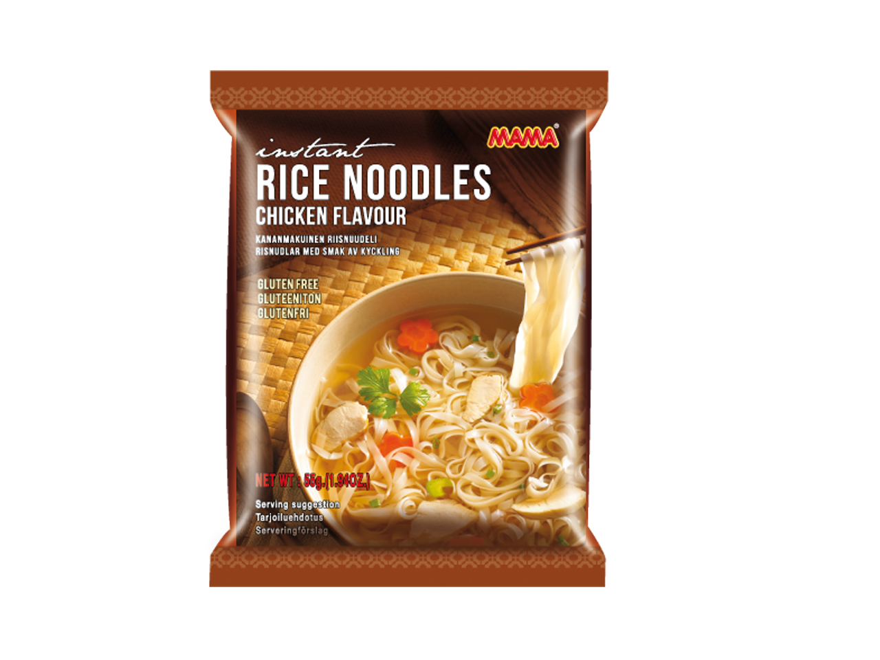 Instant Chicken Rice Noodles 55g - Mama