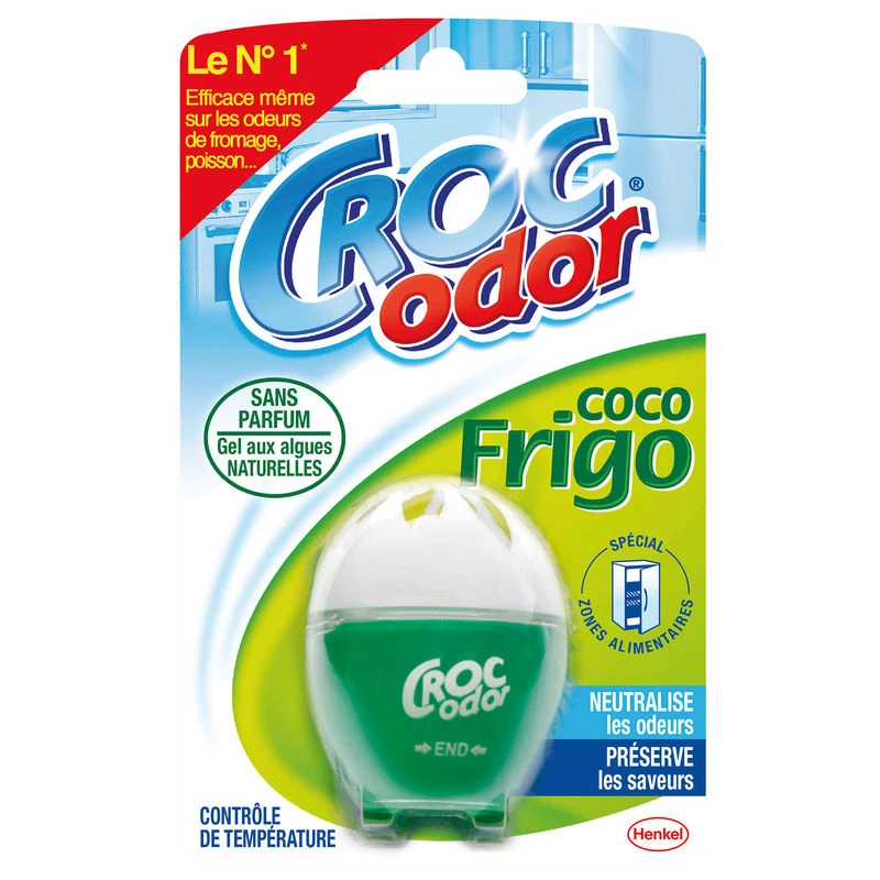 Deodorizing fridge coconut fridge 33g - Croc'odor