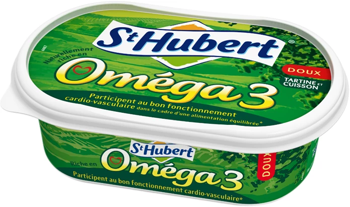 Mild omega 3 margarine 260g - ST HUBERT