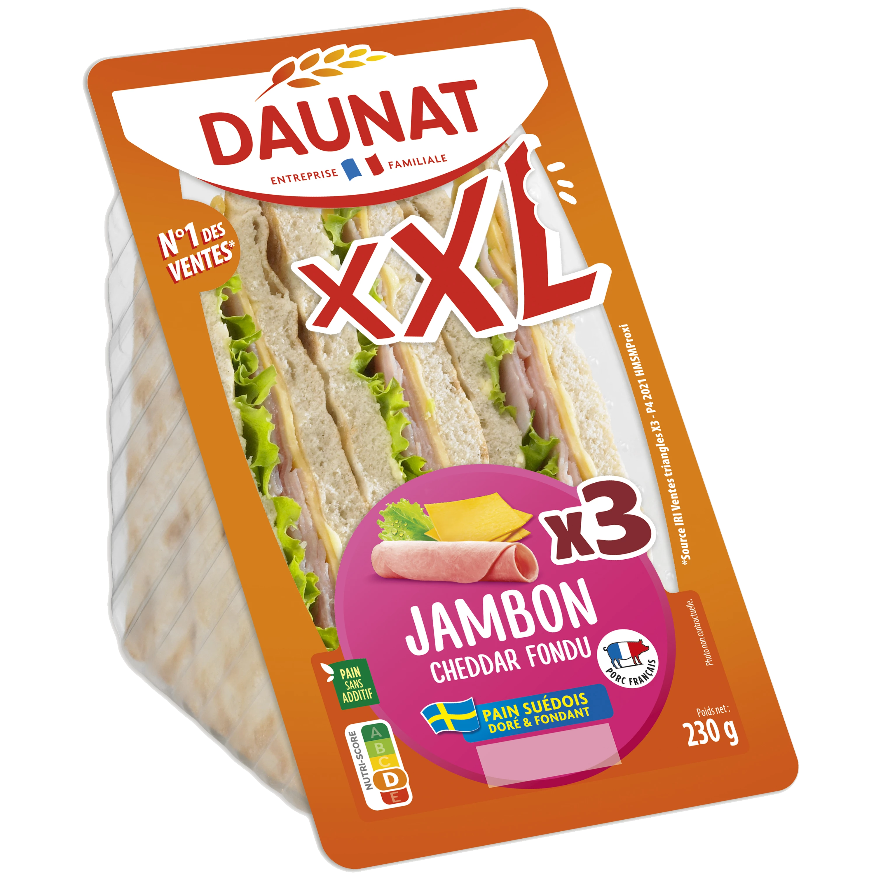 Sdw Xxl Sued Jbon Cheddar 230g