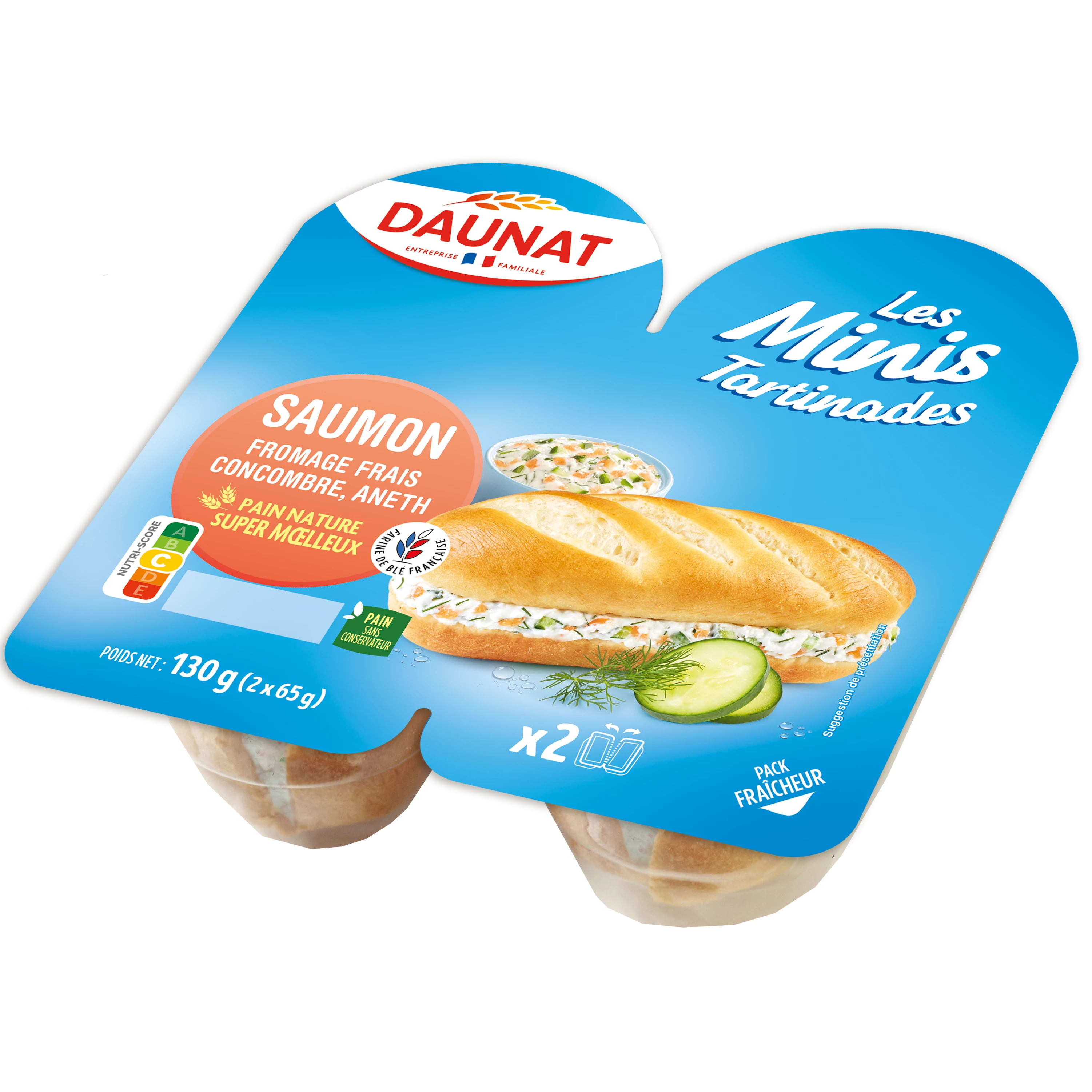 Mini Tartinade Saumon 130g