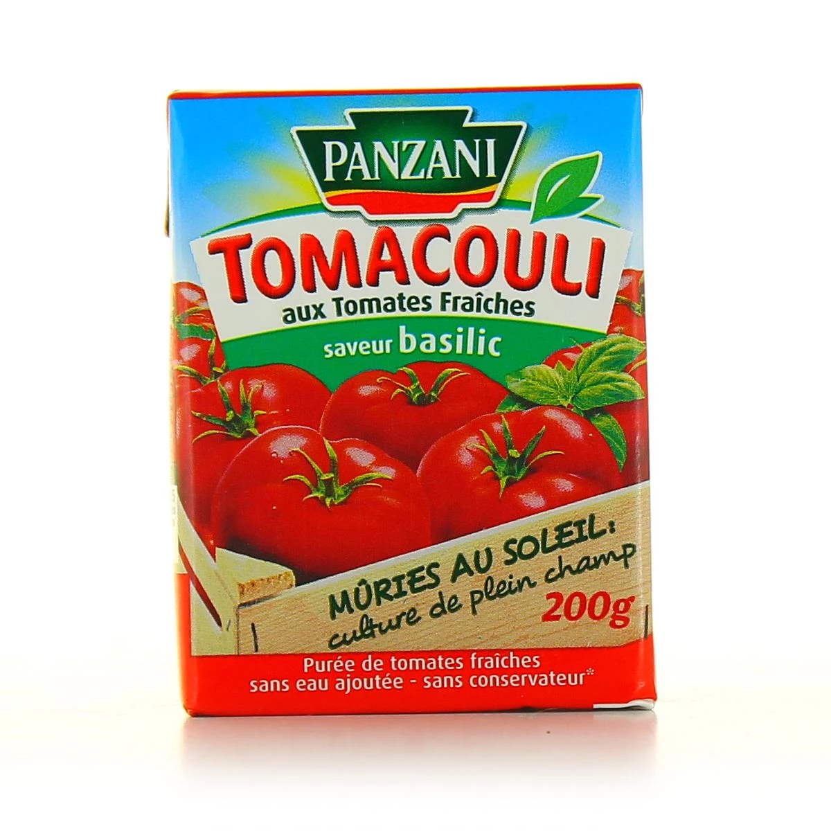 Tomacouli-basilicum; 200g - PANZANI