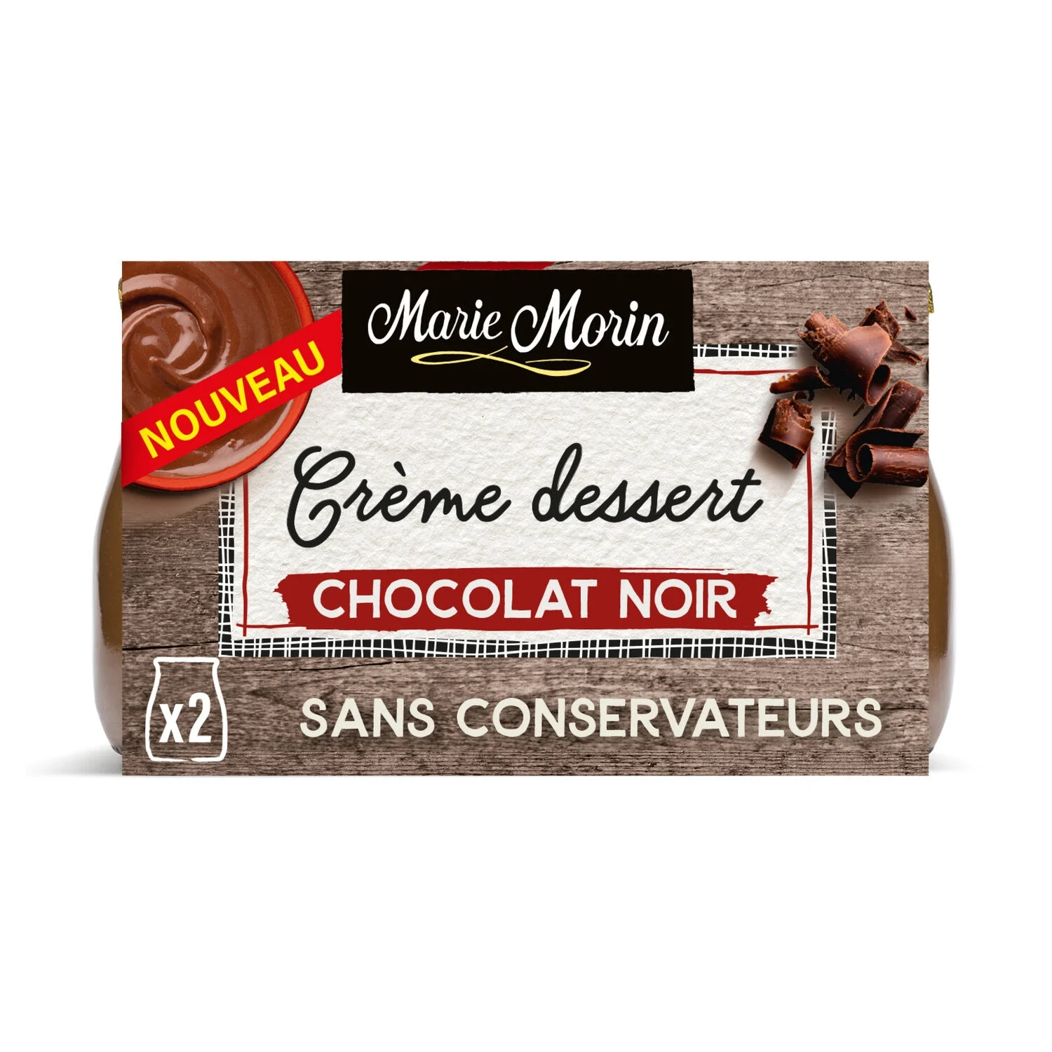 2x130g CD Chocolade Noir Mm