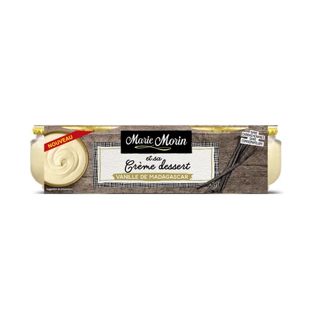 240g Creme Sobremesa Baunilha X2 - MARIE MORIN