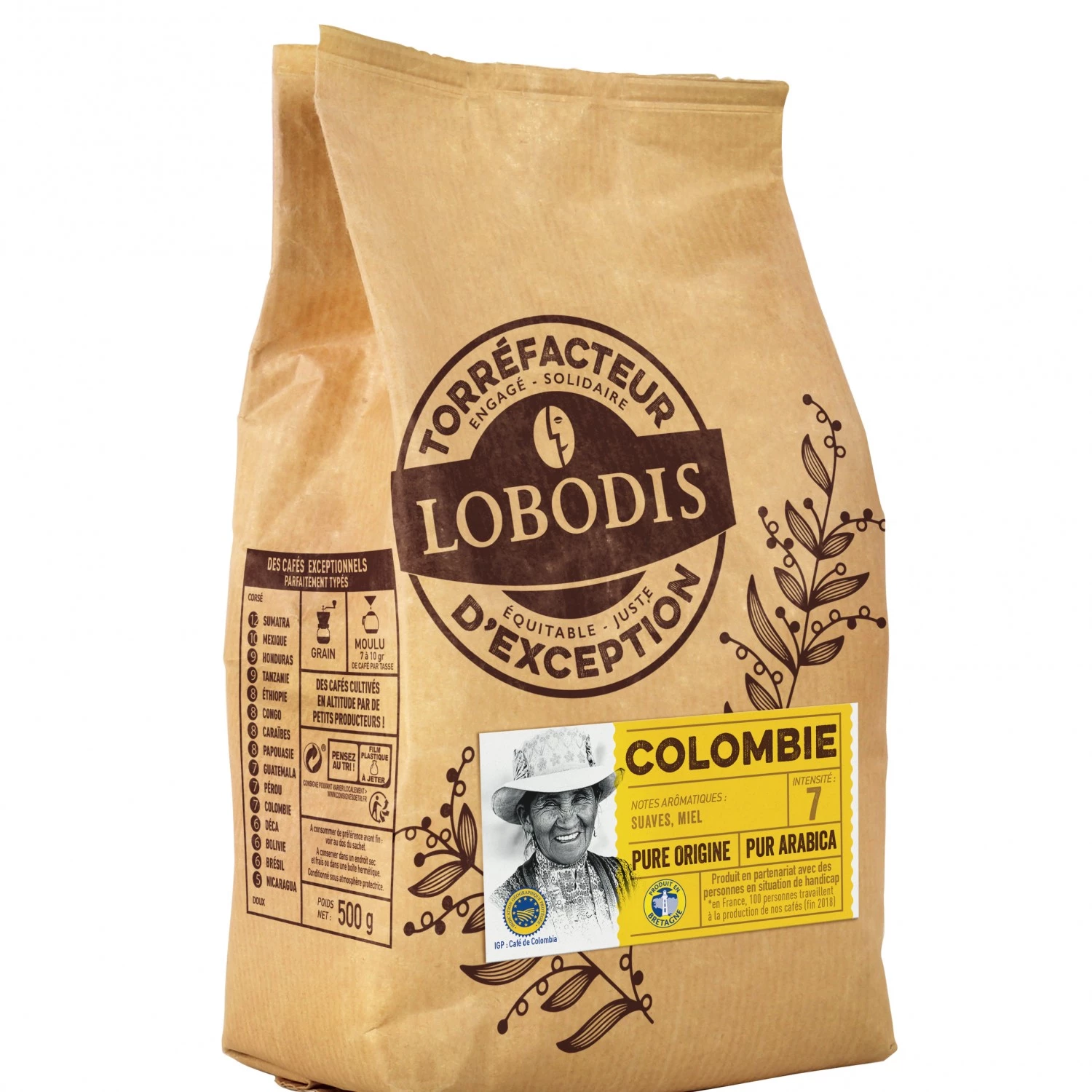 Colombian Coffee Beans 500g - Lobodis