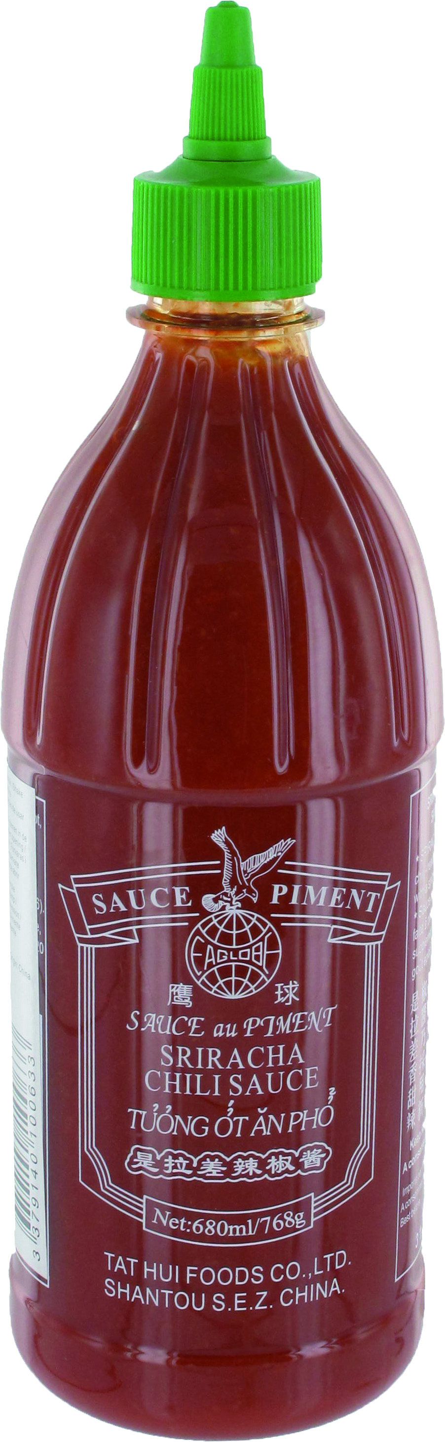 Molho Picante Sriracha 12 X 680 Ml - Eaglobe