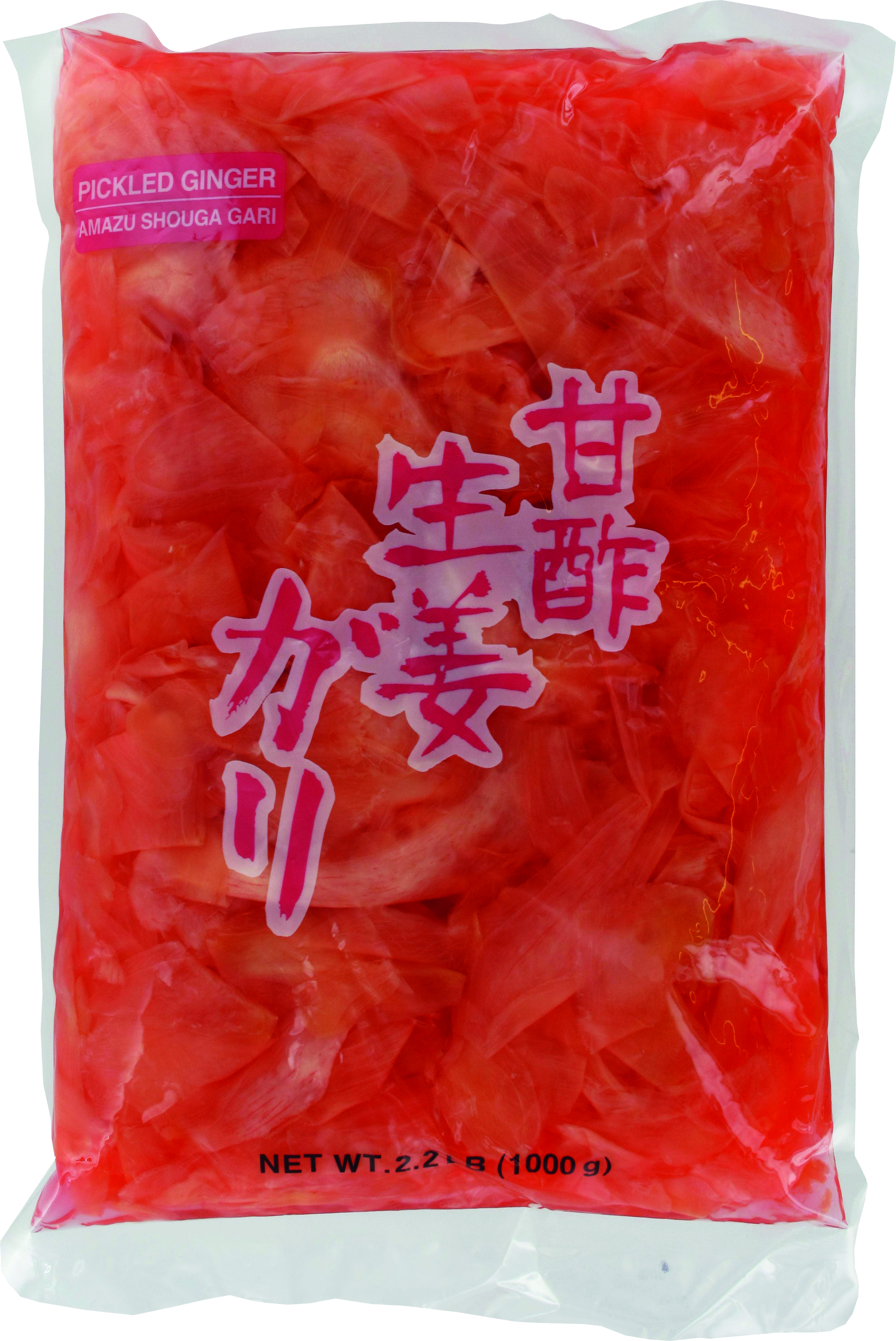 Roter Ingwer in Scheiben geschnitten, 10 x 1,5 kg - Lv Zheng Food