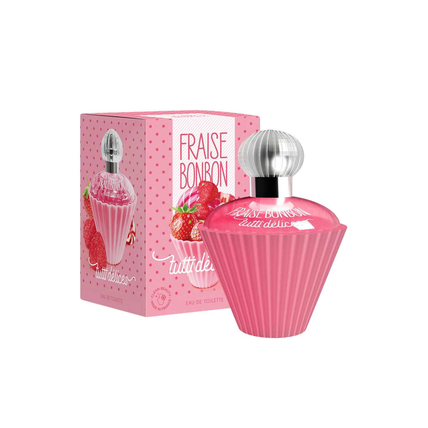 Eau De Toilette Fraise Bonbon 50ml - Tutti Delices