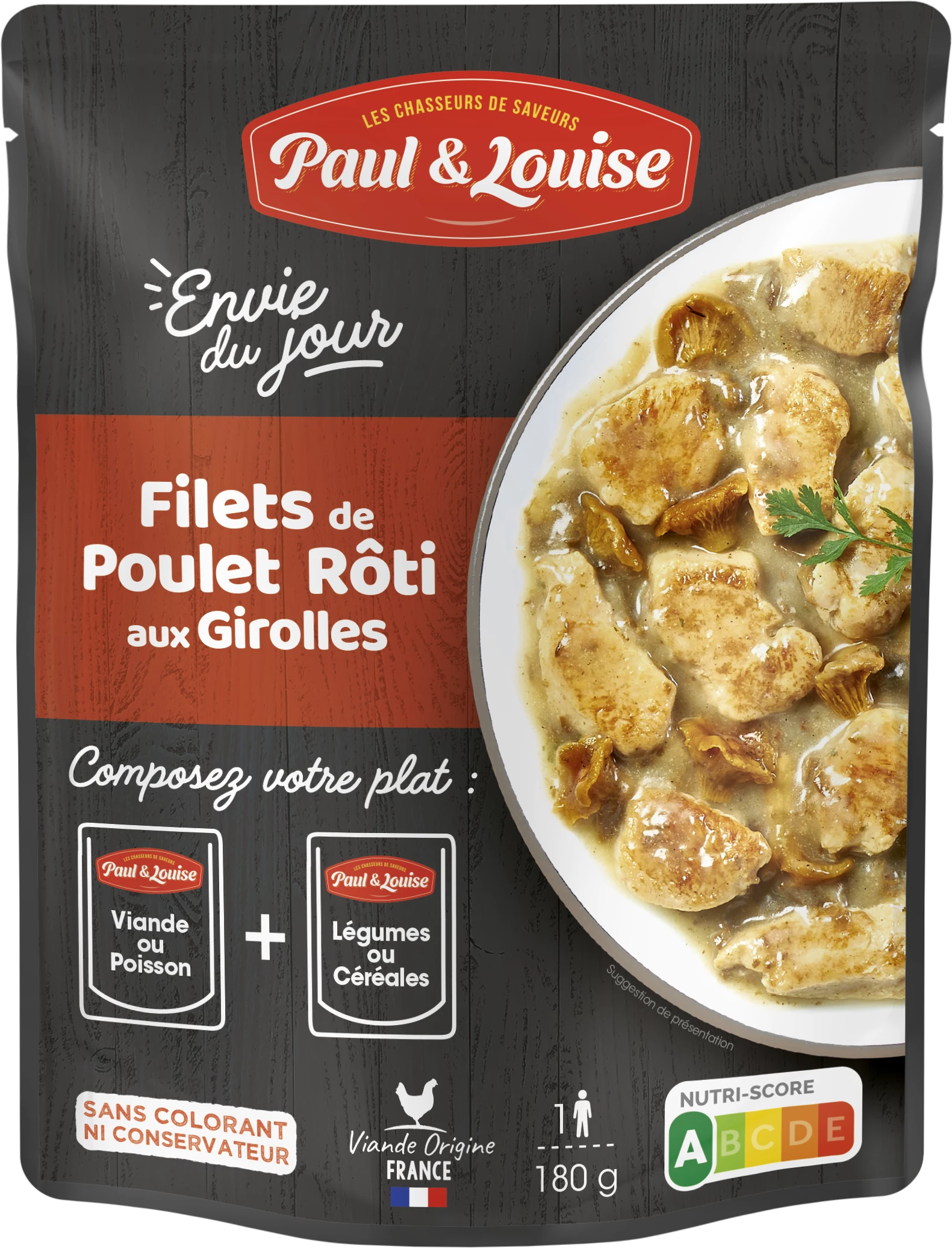 Filé de Frango Girol Les Roti, 180g - PAUL & LOUISE