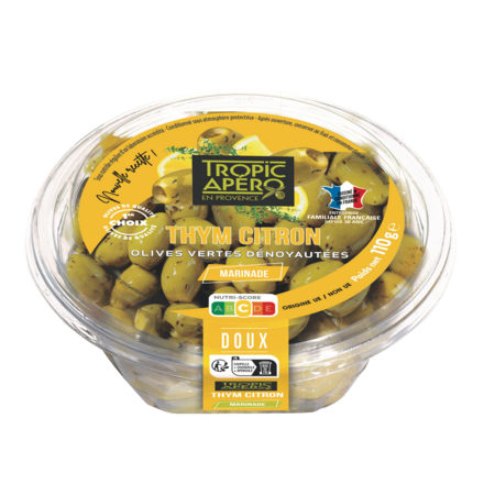 110g Oliv Vert Den Thym Citron
