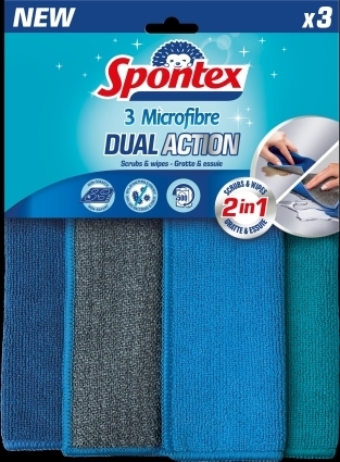 Microfibres Dual Action X3
