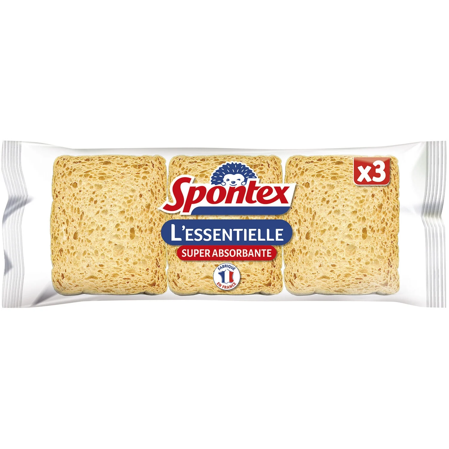 Super absorbent sponge essential X3 - Spontex
