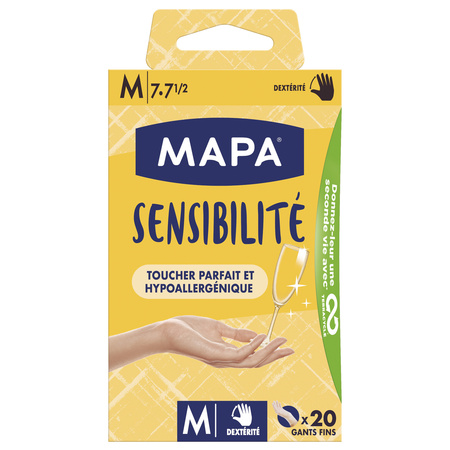Gants Sensibilite X20 M