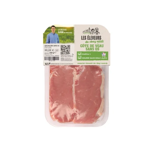 Veal Chop Boneless to Fry X2 - Tendriade