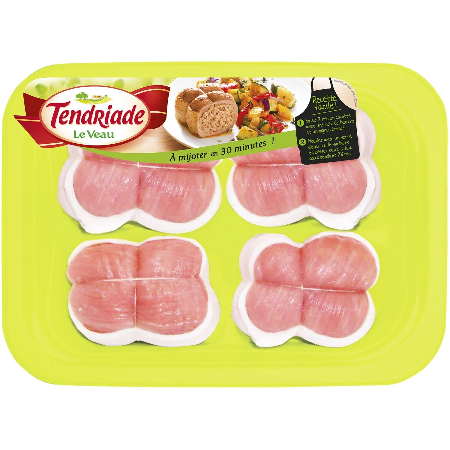 Veal Paupiettes 520g - Tendriade