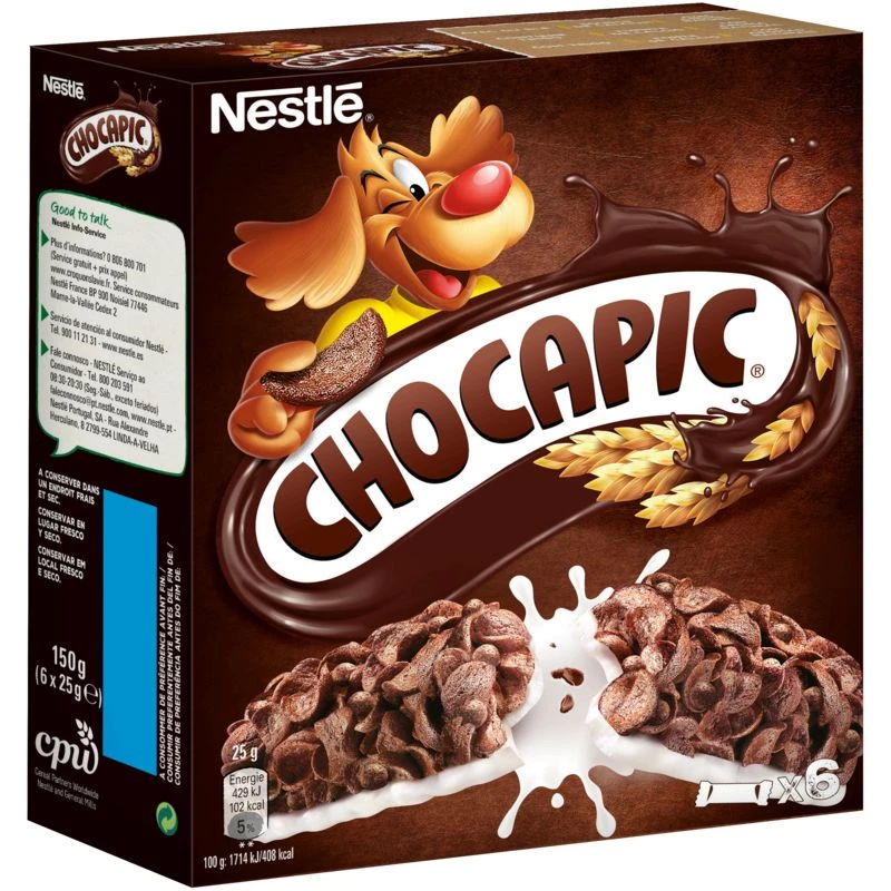 Зерновые батончики X6 150г - NESTLE