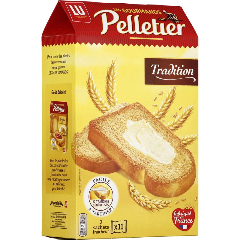 Traditional Gourmet Rusk 285g - PELLETIER
