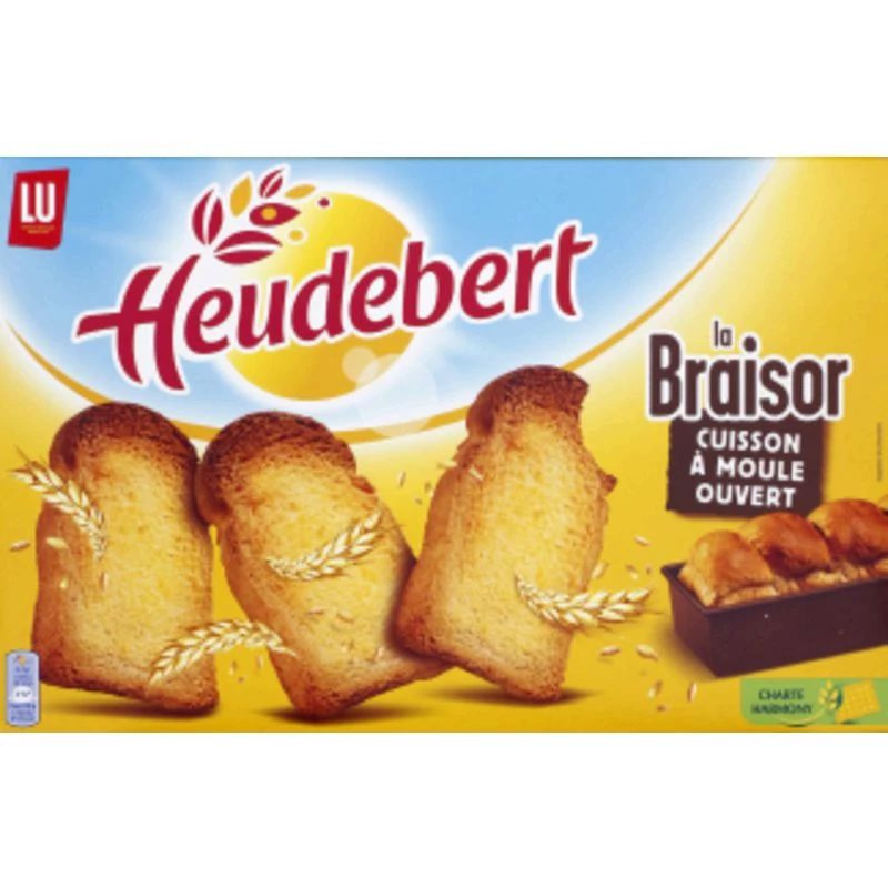 Fette biscottate brasate 500g - HEUDEBERT