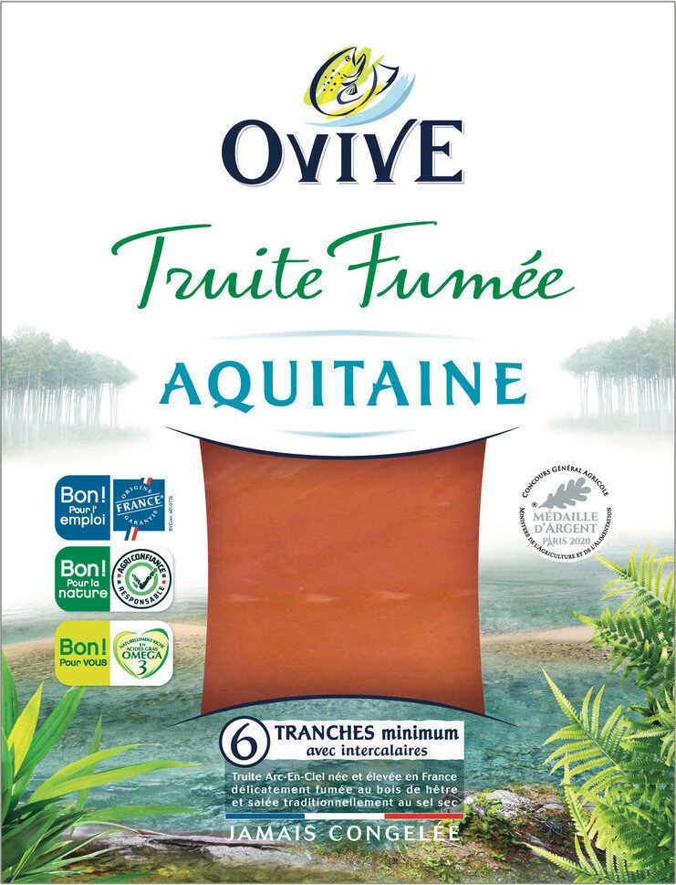 180g Truite Aquitaine Ovive