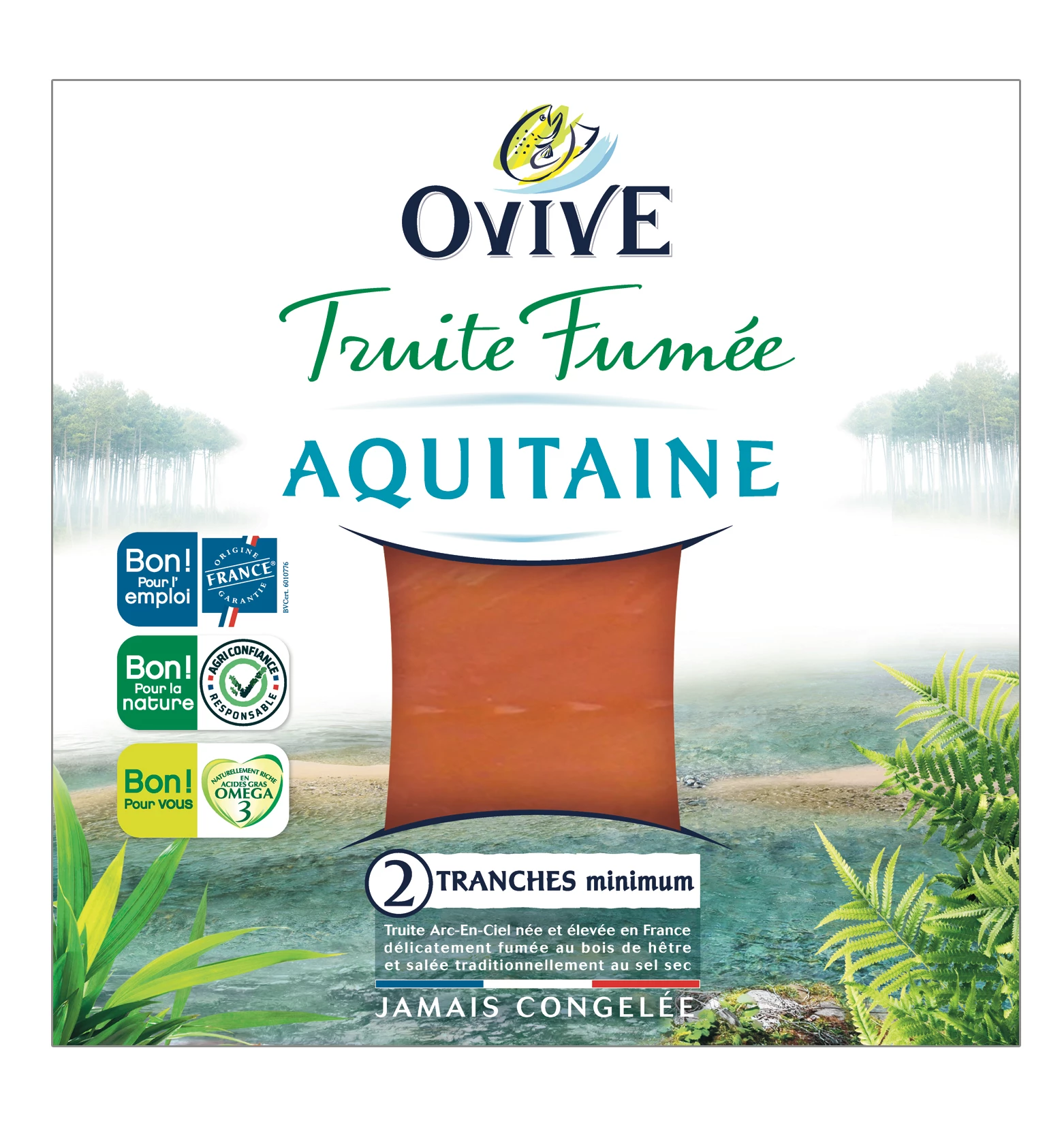 Truite Fum Aquitaine Ovive 2t