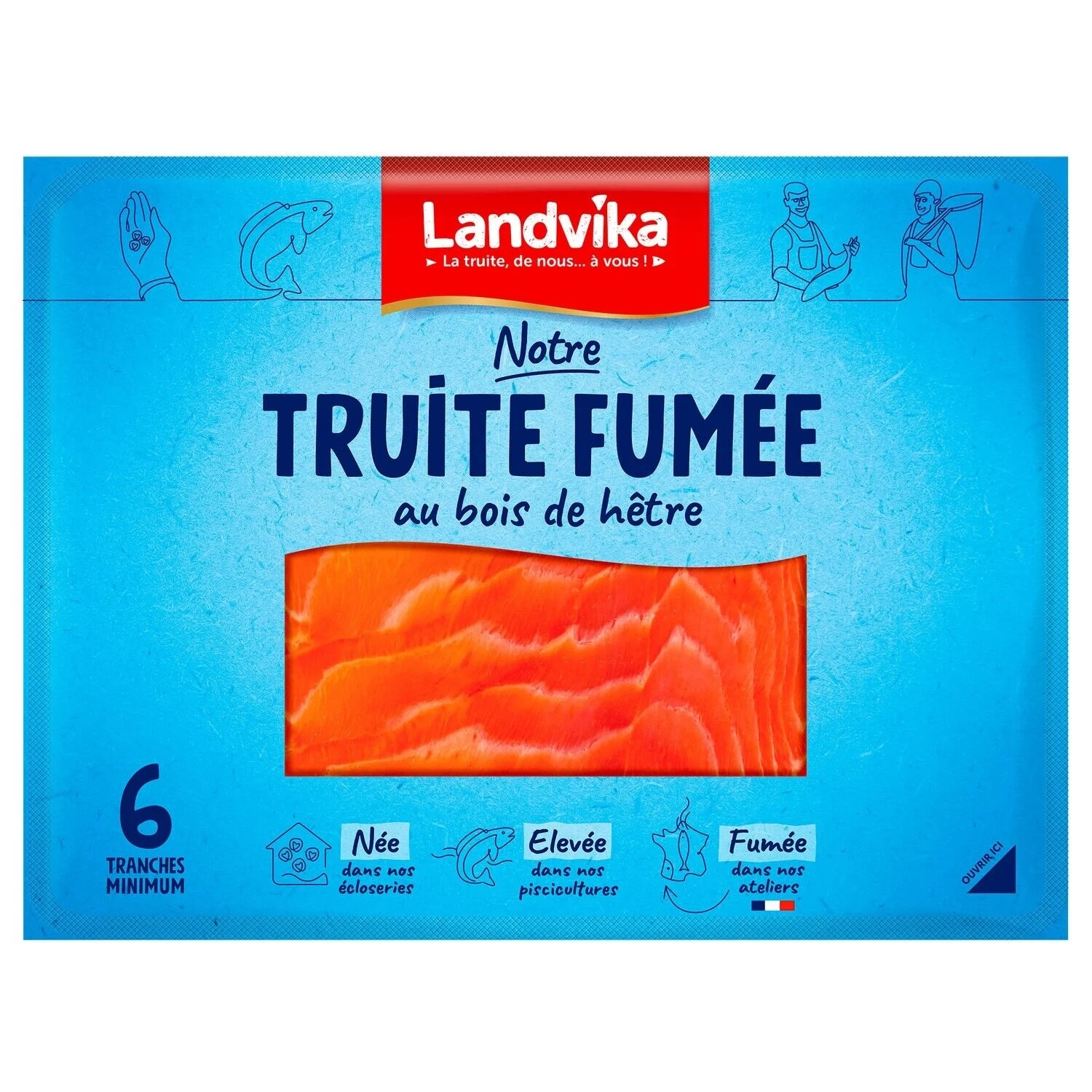 140g Smoked Trout 6 Slices