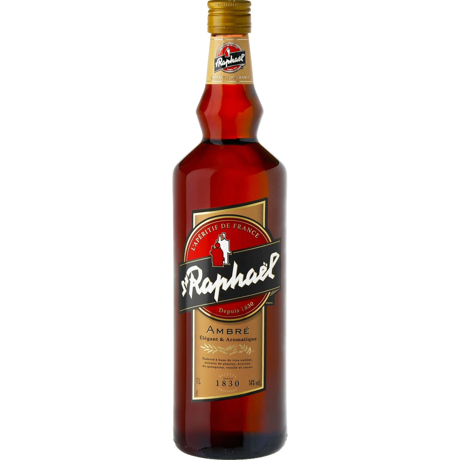 French amber aperitif 14% 1L -  ST-RAPHAEL