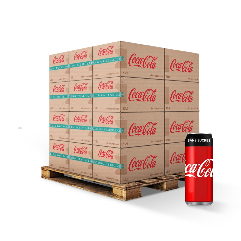 Soda Sans Sucre 33cl Fr X24 Slim - Coca Cola