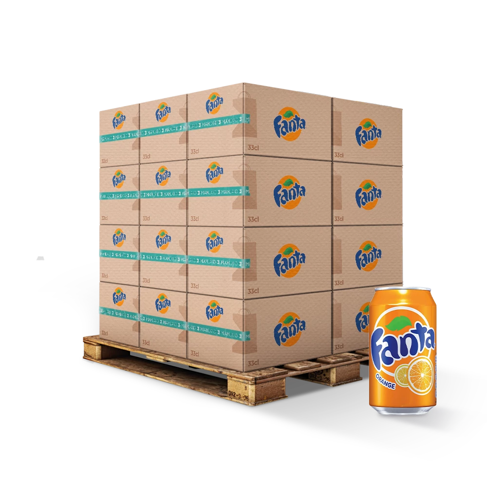 Сода Апельсиновая 33cl Eur X24 Жирная - Fanta