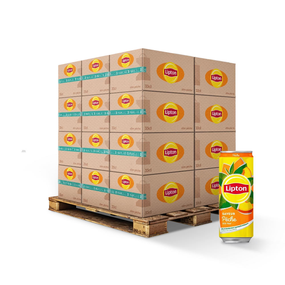 Холодный чай Pêche 33cl Fr X24 Slim - LIPTON