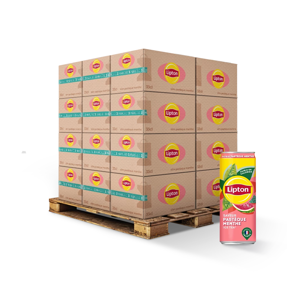 Tea Ice Pasteque Menthe 33Cl FR x24 Slim - LIPTON